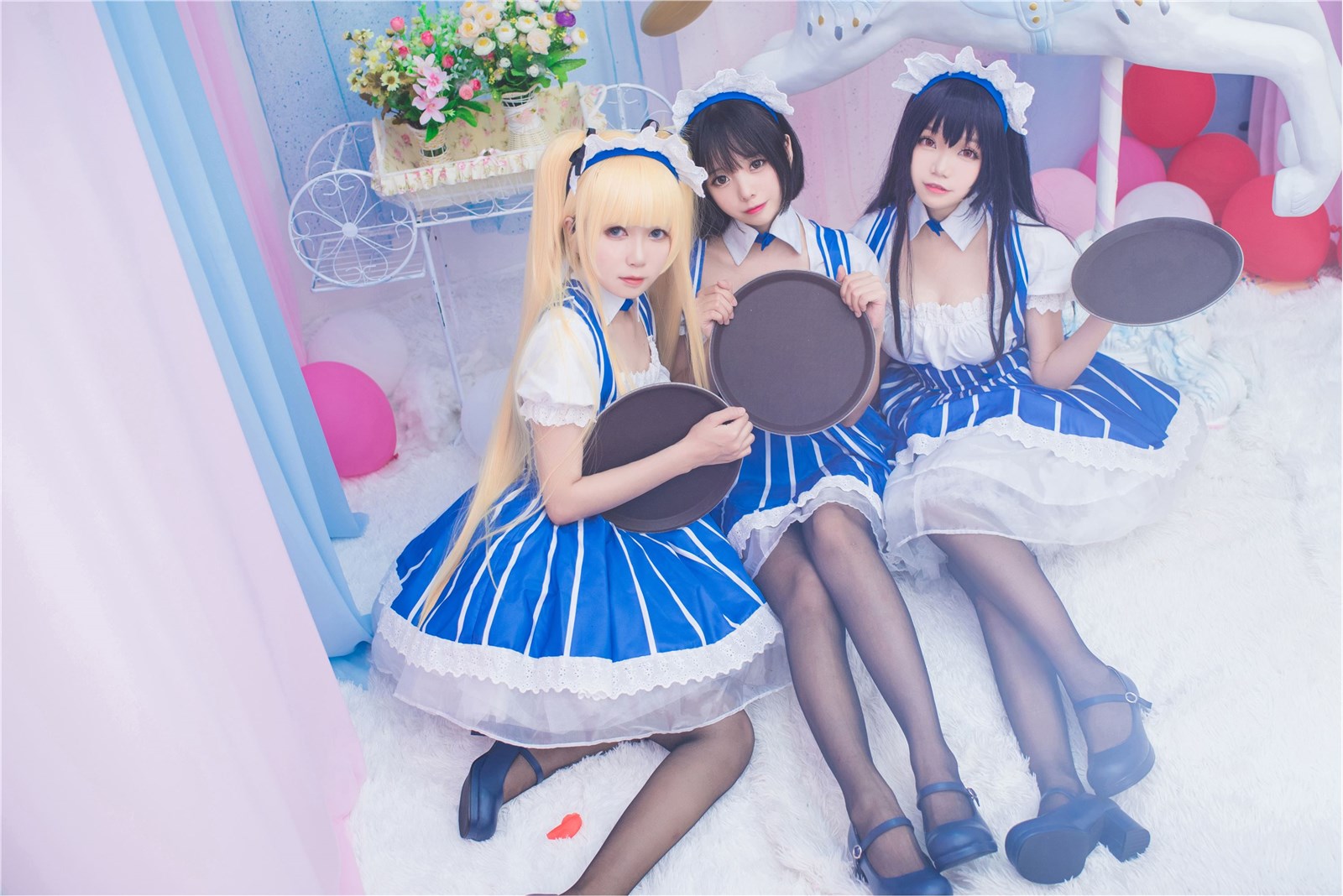 Platinum saki - three Maids(1)